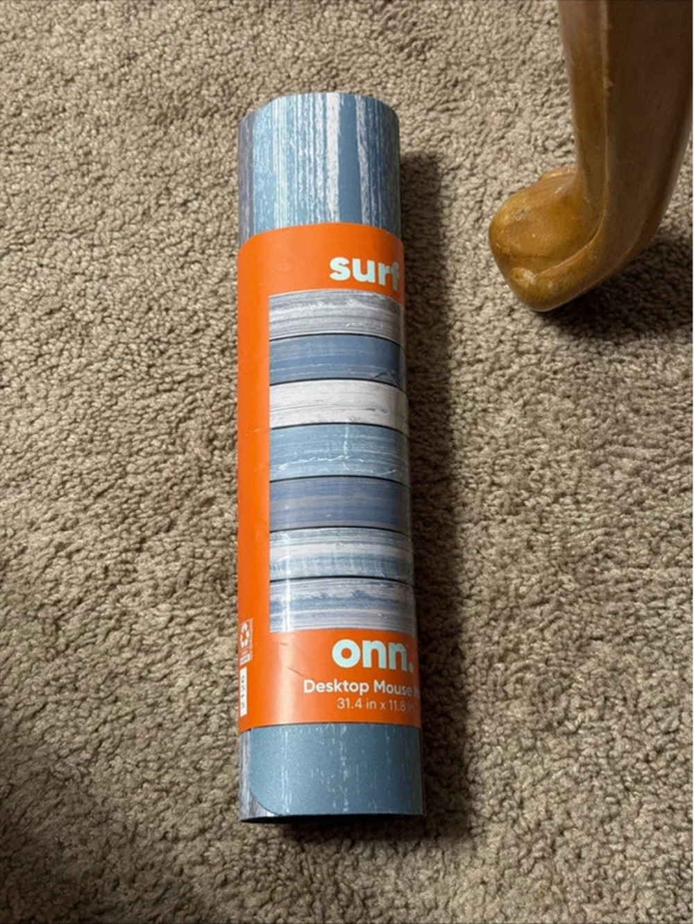 ONN. Surf Desktop Mouse Mat 31.4 X 11.8 & 32” Wide (New)